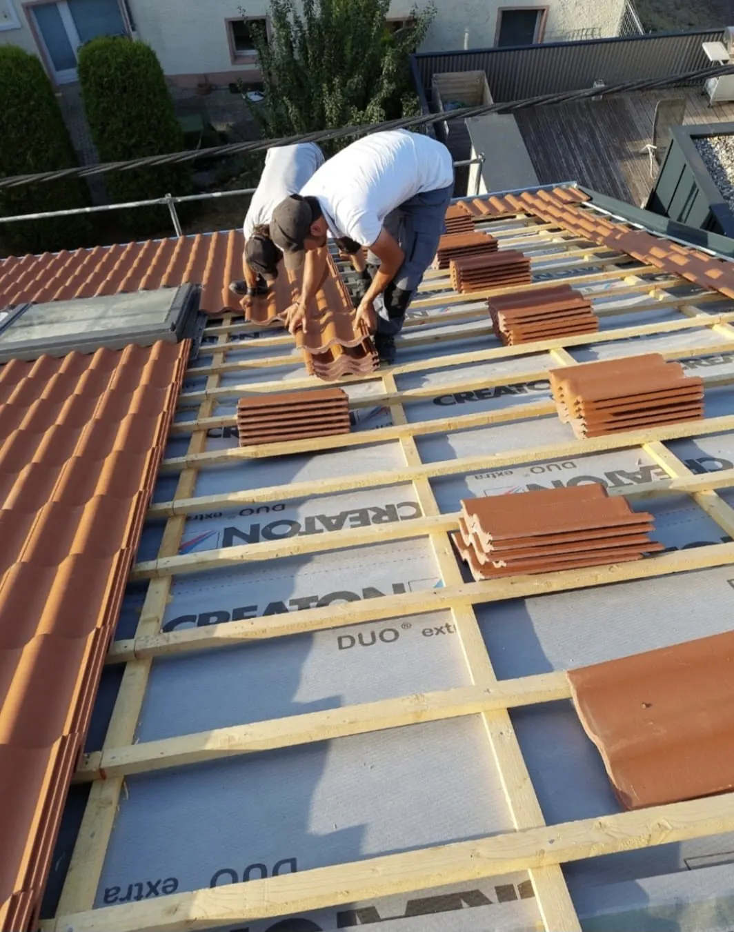 Dachdetail &ndash; Referenzprojekt der Dach-VIP Bau UG